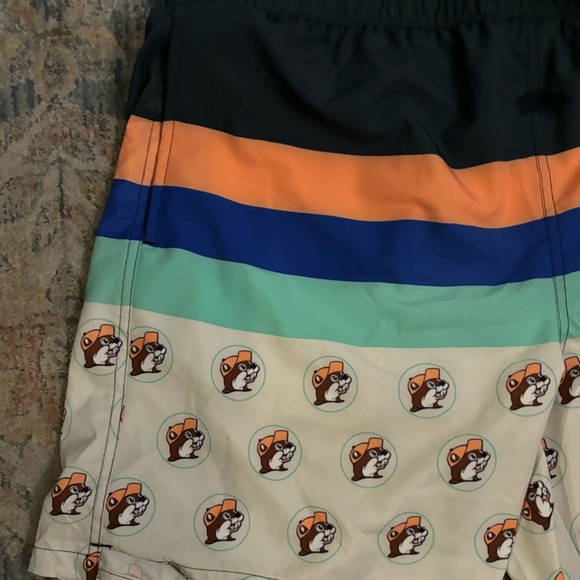 Buc-ee's Colorful Swim Shorts - Picture 2 of 5